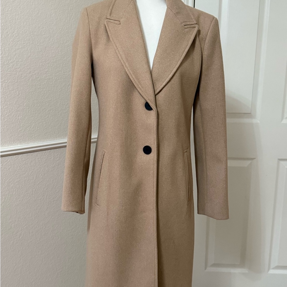 Zara Classic Camel Coat